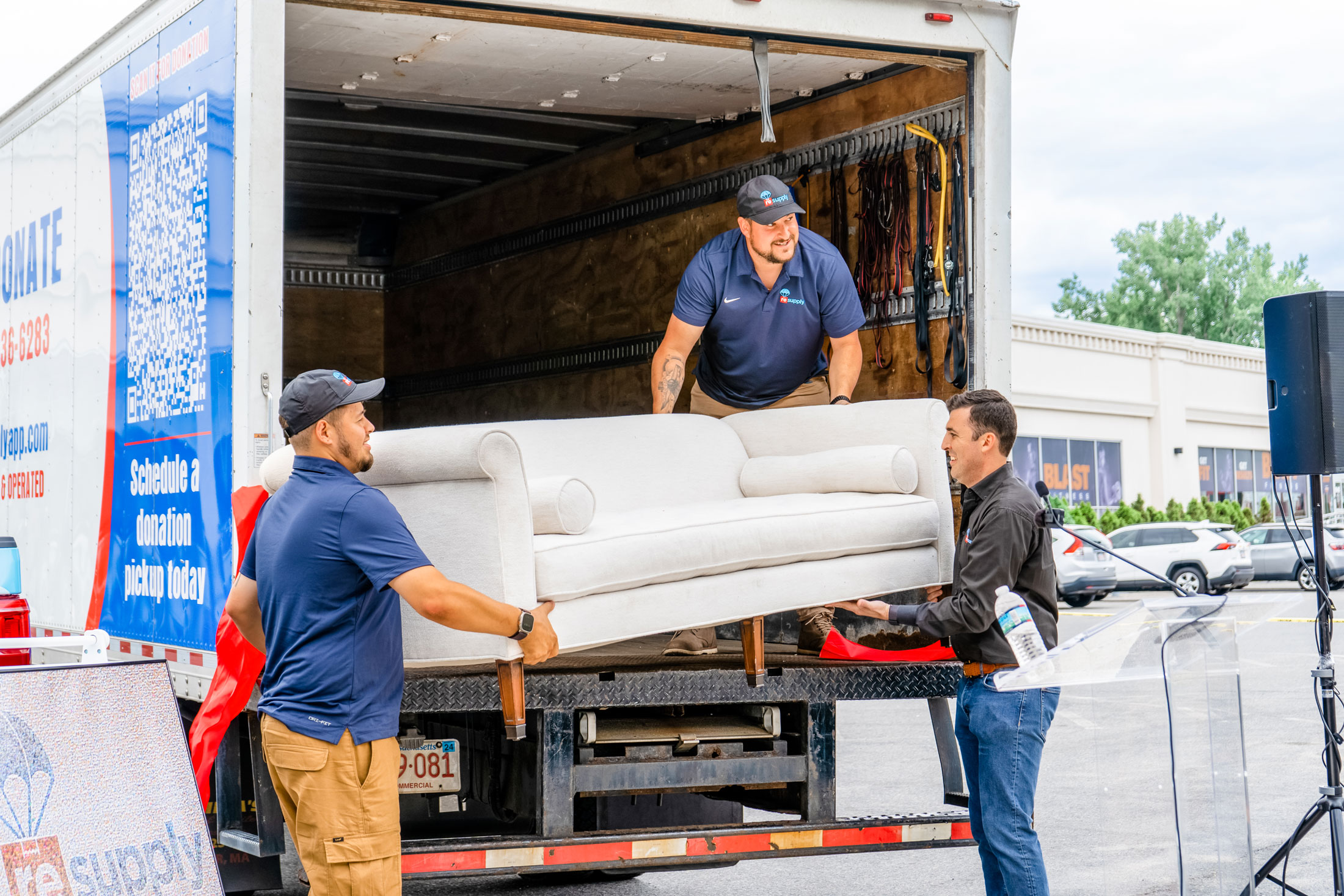 ReSupply donation pickup service